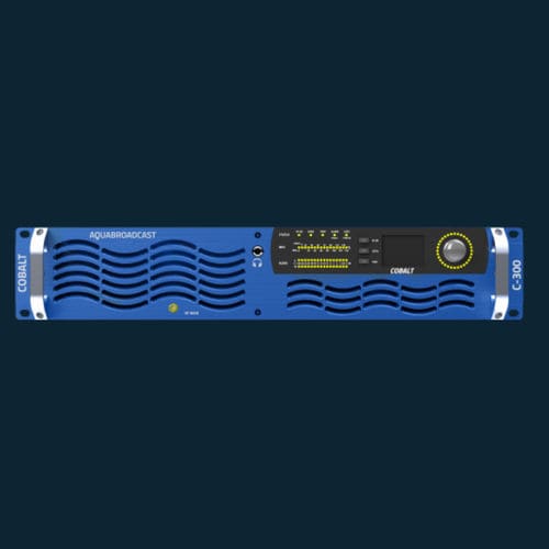 FM无线电发送器 - Cobalt C-300 - Aqua Broadcast Limited - 以太网 / GPS / USB