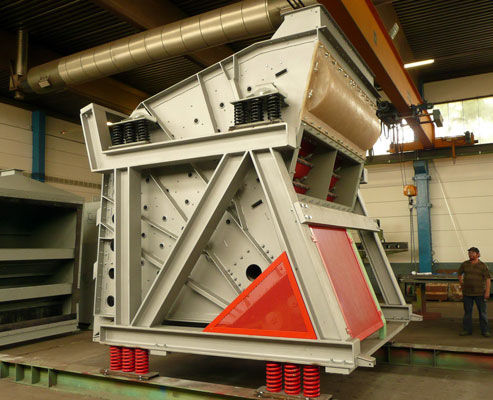 散料筛选机 - Multideck SIZER - Screening Technology Consulting OHG - 紧凑型 / 3 节式 / 4 节式