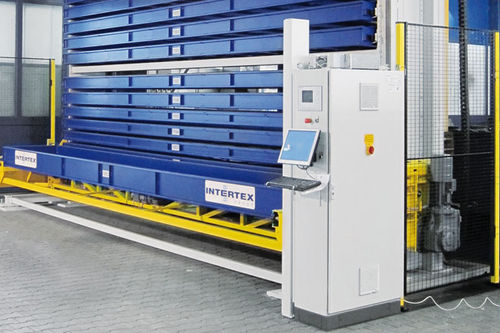 钢板塔式存储仓 - TowerMat TM EE series - Intertex Maschinenbau Ingeborg Deiss GmbH & Co. - 长物料 / 挠性