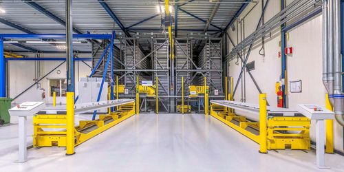 卧式旋转储藏架 - MobilMat - Intertex Maschinenbau Ingeborg Deiss GmbH & Co. - 纸箱 / 成品 / 货盘