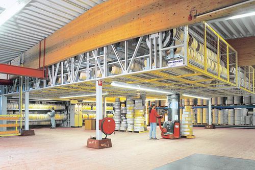 立式旋转储藏架 - InterMat IM-VO2.1 - Intertex Maschinenbau Ingeborg Deiss GmbH & Co. - 用于滚筒