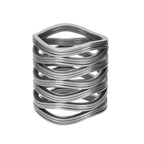压缩弹簧垫圈 - Zhejiang Lisheng Spring Co., Ltd. - 卷绕 / 波形 / 扁线