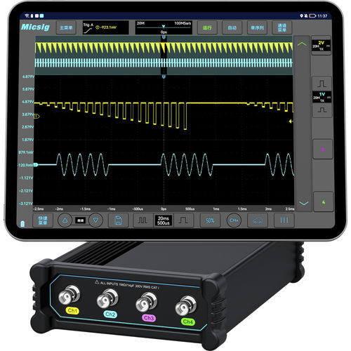 数字示波器 - VATO2004 - TPS Elektronik GmbH - 台式 / 多通道 / 4通道