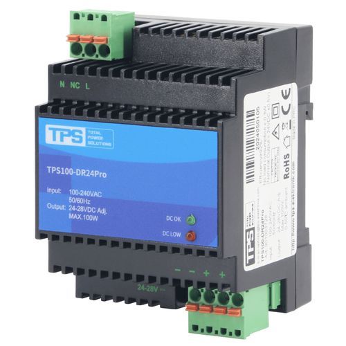 DIN导轨电源 - TPS100-DR24Pro - TPS Elektronik GmbH - AC/DC / 双输出 / 开关式