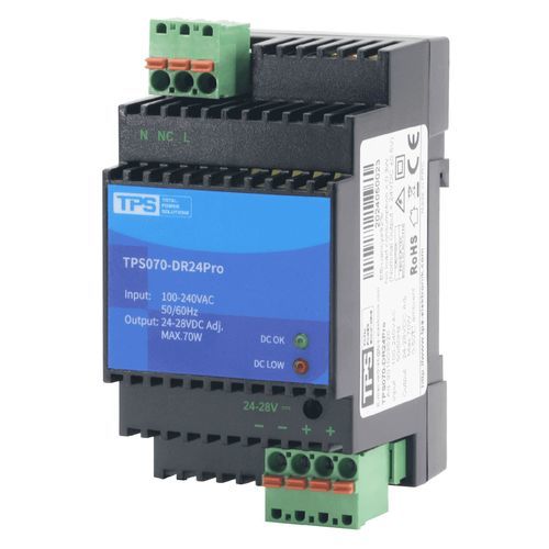 DIN导轨电源 - TPS070-DR12Pro - TPS Elektronik GmbH - AC/DC / 单相 / CE