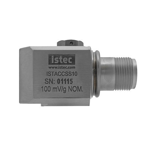 压电加速度计 - ISTACCSS10 - Istec - 紧凑型 / 工业 / 密封