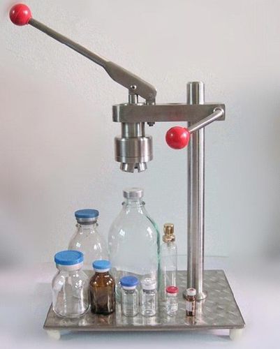 手动上盖机 - GV-FG22 - HANGZHOU GEEVO TECHNOLOGY CO., LTD. - 立式 / 瓶子 / 用于制药业