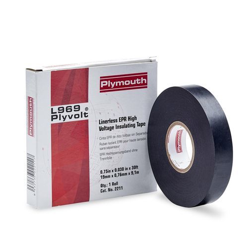 绝缘带 - L969 Plyvolt - Plymouth Rubber Europa S.A.U. - 橡胶 / 高电压应用