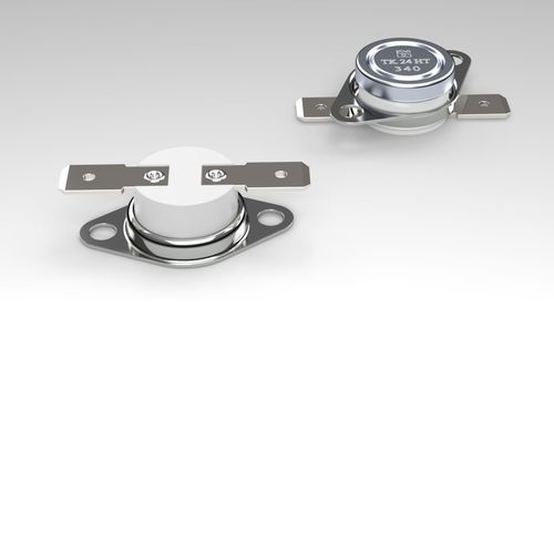 双金属恒温器 - TK24HT series - Thermorex CJSC - 法兰 / 用于高温