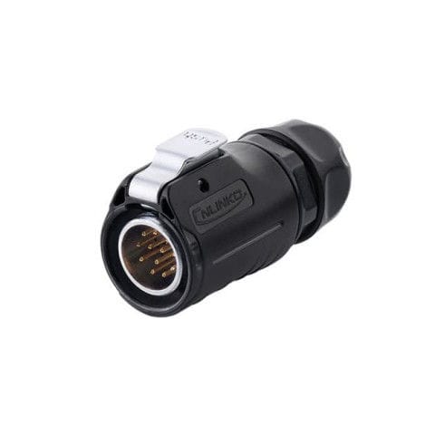 供电连接器 - LP-20-C12PE-01-022 - OZO - 功率 / 公端 / M12