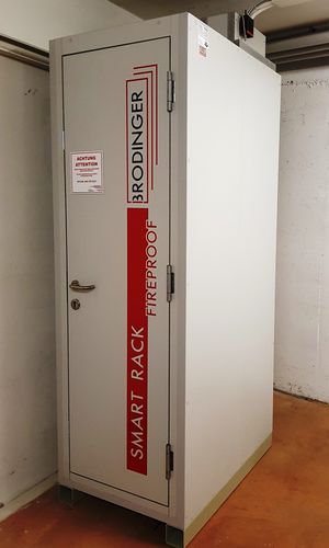 EI 90服务器机箱 - SMART RACK - Brodinger IT-Sicherheitstechnik e.U. - 用于数据中心 / 落地式