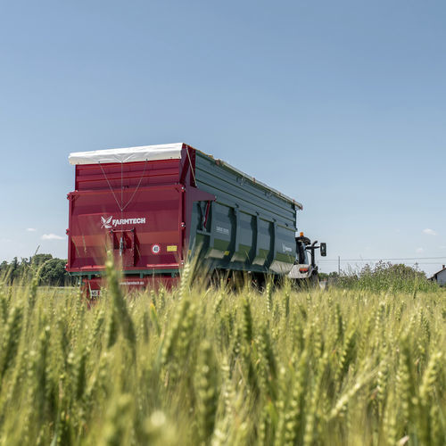 翻斗拖车 - DURUS 3000 - Farmtech - 窗户 / 串联 / 液压