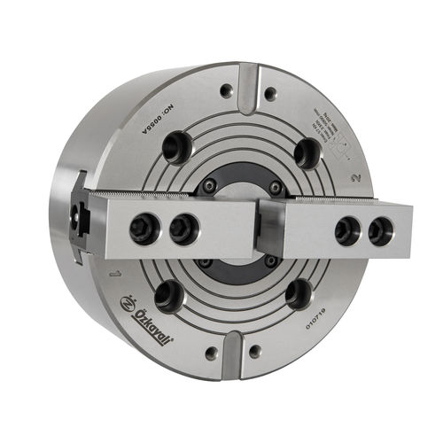 自动卡盘 - CHS Series - Ozkayali Workholding and Spanntechnik - 二爪 / 中空 / 钢合金
