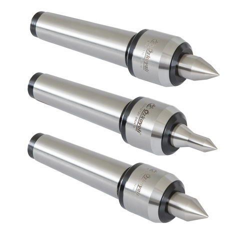 旋转式顶尖 - 820 - Ozkayali Workholding and Spanntechnik - 莫氏锥柄 / 用于CNC车床 / 高精度