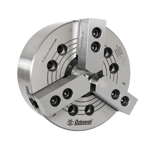 自动卡盘 - CHB Series - Ozkayali Workholding and Spanntechnik - 三爪 / 中空 / 钢合金