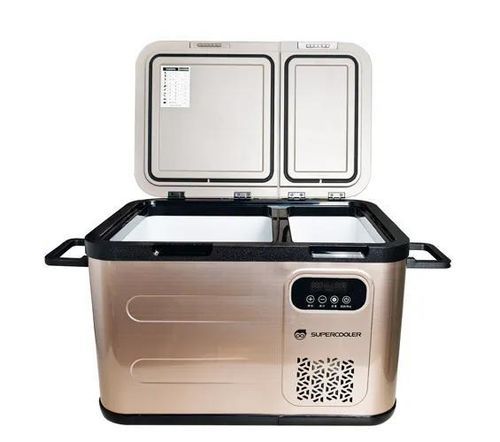 食品冰箱 - SAV-DMR - FUJIAN SUPER TECH ADVANCED MATERIAL CO.,LTD. - 便携式 / 双门 / 绝缘