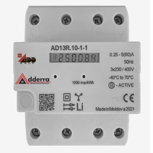 三相电能表 - AD13R.10-1-1 - ADD Grup - DIN导轨 / LCD显示 / 智能型