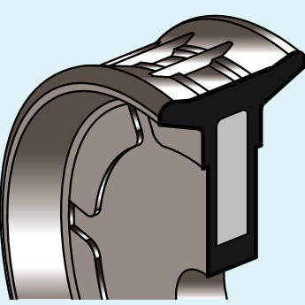 边缘式密封 - MPP  - ARTIC SEALS - 钢 / NBR / FKM氟橡胶