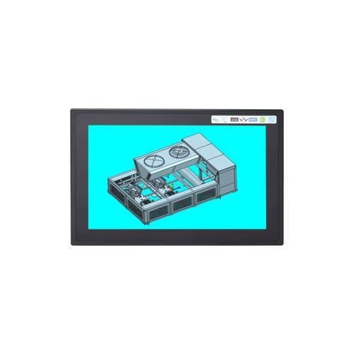 TFT-LCD显示器 - IDP-1210W series - TP-IPC - 感应电容 / 5线电阻式触摸屏 / 12.1"