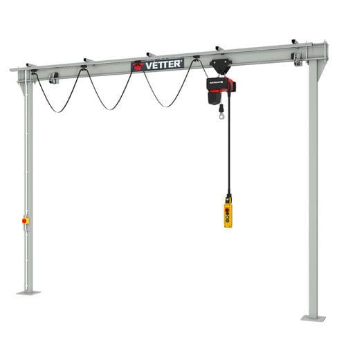 轨道龙门吊 - P100 - VETTER Krantechnik GmbH - 用于车间 / 单梁 / 电动