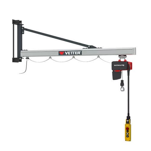 壁挂旋臂起重机 - UW - VETTER Krantechnik GmbH - 180度 / 提升 / 旋转