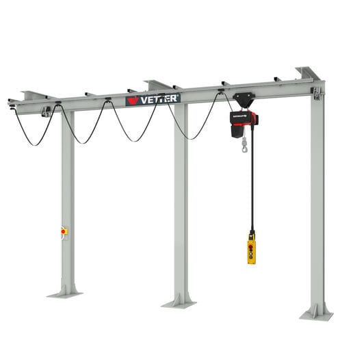 轨道龙门吊 - P200 - VETTER Krantechnik GmbH - 用于车间 / 单梁 / 电动