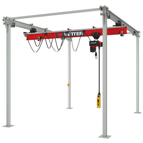 轨道龙门吊 - P300 - VETTER Krantechnik GmbH - 用于车间 / 电动 / 悬挂式