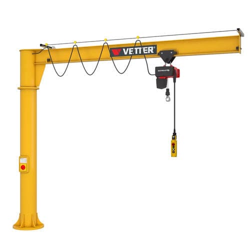 立柱式旋臂起重机 - PR - VETTER Krantechnik GmbH - 360° / 电控型 / 提升