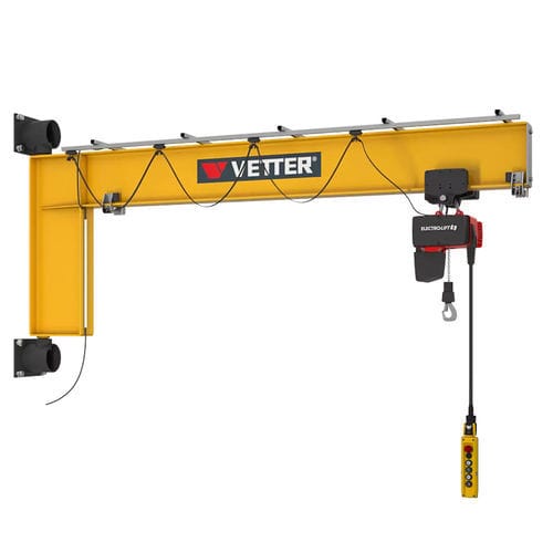 壁挂旋臂起重机 - GN - VETTER Krantechnik GmbH - 180度 / 提升 / 旋转