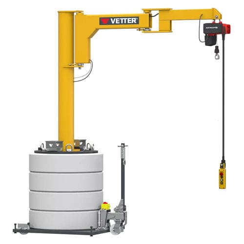 300°旋臂起重机 - MOB-BS - VETTER Krantechnik GmbH - 提升 / 旋转 / 铰接式