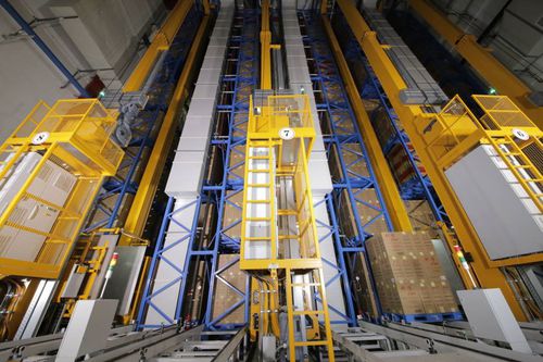 仓库巷道堆垛机 - ASRS  - Europa Systems Sp. z o.o. - 货盘