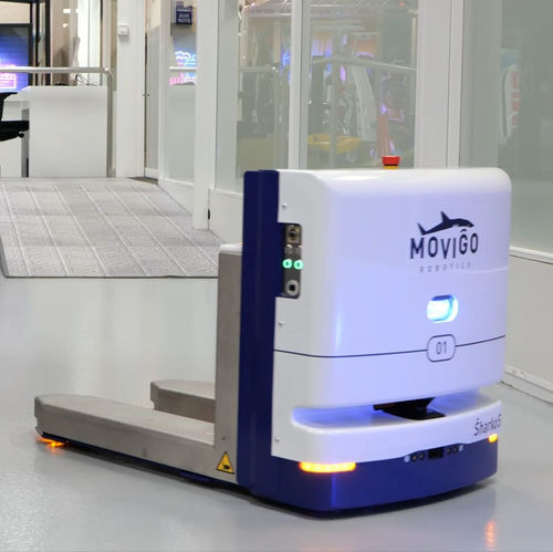 运输AMR - Ŝharko5 - MoviGo Robotics bv - 货盘 / 用于推车 / 用于印刷业