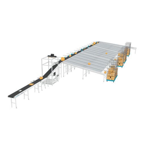 顶推轮分拣机 - BOWE INTRALOGISTICS - 用于航空工程 / 光学 / 自动
