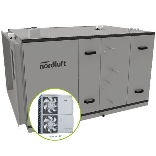固定式热风发生器 - Eco-WP - nordluft Wärme- und Lüftungstechnik GmbH & Co. KG - 电动