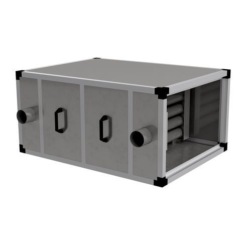管状热交换器 - nordluft Wärme- und Lüftungstechnik GmbH & Co. KG - 气体/气体 / 不锈钢 / 废气热回收