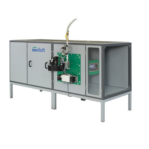 室式燃烧器 - VMP - nordluft Wärme- und Lüftungstechnik GmbH & Co. KG - 燃气 / 直燃型 / 空气预热