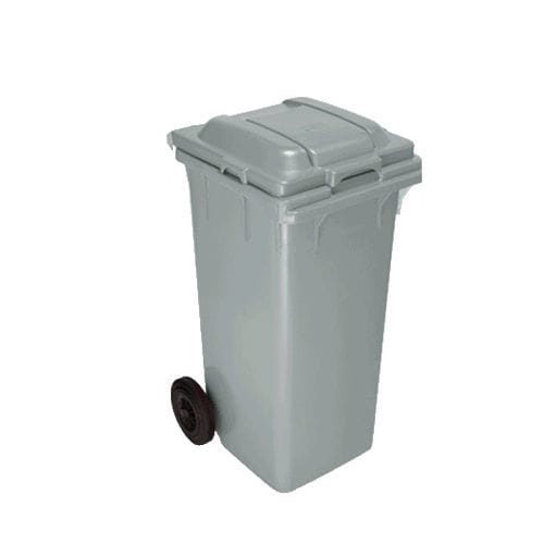 塑料垃圾桶 - CK-400 120 - HI-PAS PLASTIK ESYA TIC. VE SAN. LTD. STI - 用于工业废料 / 带盖 / 双轮