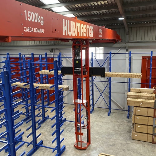 滚筒自动化仓库 - Long load Sotrage System - HUBMASTER® Warehouse Automation Systems - 用于管道 / 用于仓库 / 用于钢板