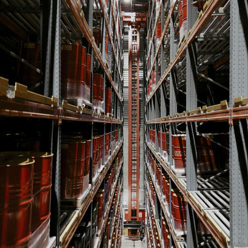 垂直循环式自动仓库 - Push-back Staker Crane - HUBMASTER® Warehouse Automation Systems - 用于仓库 / 货盘 / 高密度