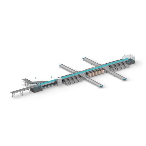 横向传输带分拣机 - EAE E-Cross / Slim Line - EAE Solutions B.V. - 用于航空工程 / 用于零售 / 光学