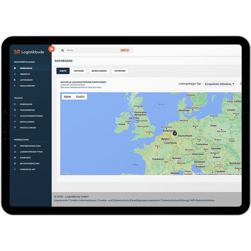 资产管理软件 - Logistikbude GmbH - ERP / 用于基础建设 / 用于物联网应用