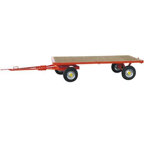 托盘拖车 - 10 Tonnen - KRAUS Betriebsausstattung und Fördertechnik GmbH - 用于工业材料 / 用于仓库 / 双车轴