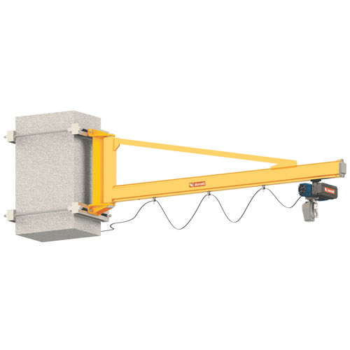 壁挂旋臂起重机 - H40V57 - KRAUS Betriebsausstattung und Fördertechnik GmbH - 270°