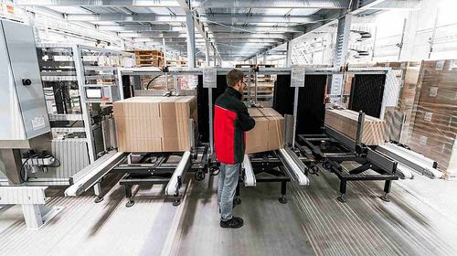 灯式拣货操控制备系统 - SMB International GmbH - 声控分拣 / 扫描拣选