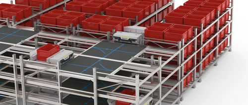 穿梭式存储系统 - StoreBiter® OLS X - GEBHARDT Intralogistics Group