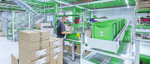 滚筒输送机 - TYPE 330 series - GEBHARDT Intralogistics Group - 直线型 / 运输 / 模块化