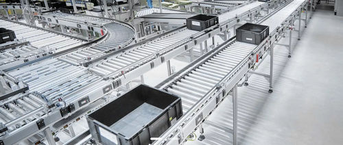 滚筒输送机 - TYPE 310 series - GEBHARDT Intralogistics Group - 直线型 / 运输 / 电动机