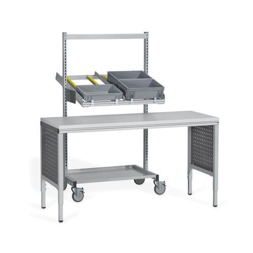 运输手推车 - ERGO-line by Kern Studer GmbH - 存储 / 钢 / 搁板