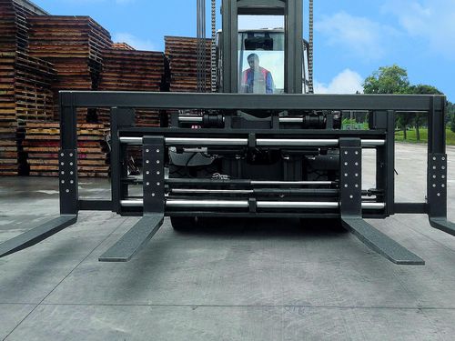 叉车安装吊箱机 - S 14 - LGTSCH series - stabau Schulte-Henke GmbH - 用于金属板 / 用于管道 / 固定