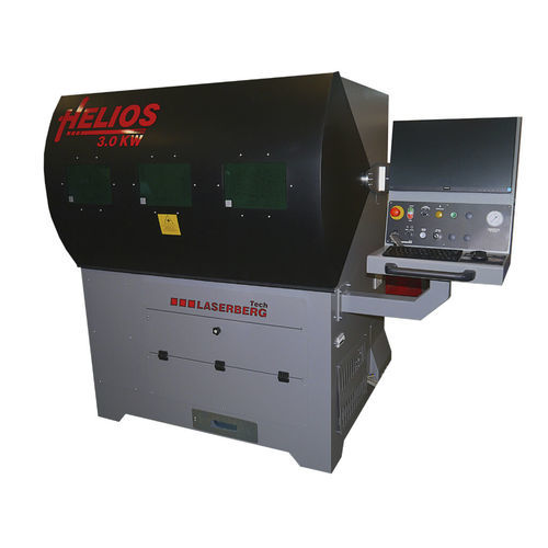 光纤激光切割机 - HELIOS - LASERBERG TECH SRL - 用于铝 / 用于钢材 / 用于不锈钢